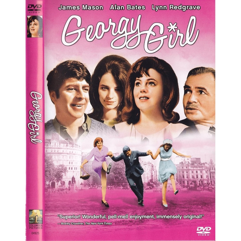 Georgy Girl DVD 1966 Lynn Redgrave James Mason Silvio Narizzan Comedy B0009I8QHC